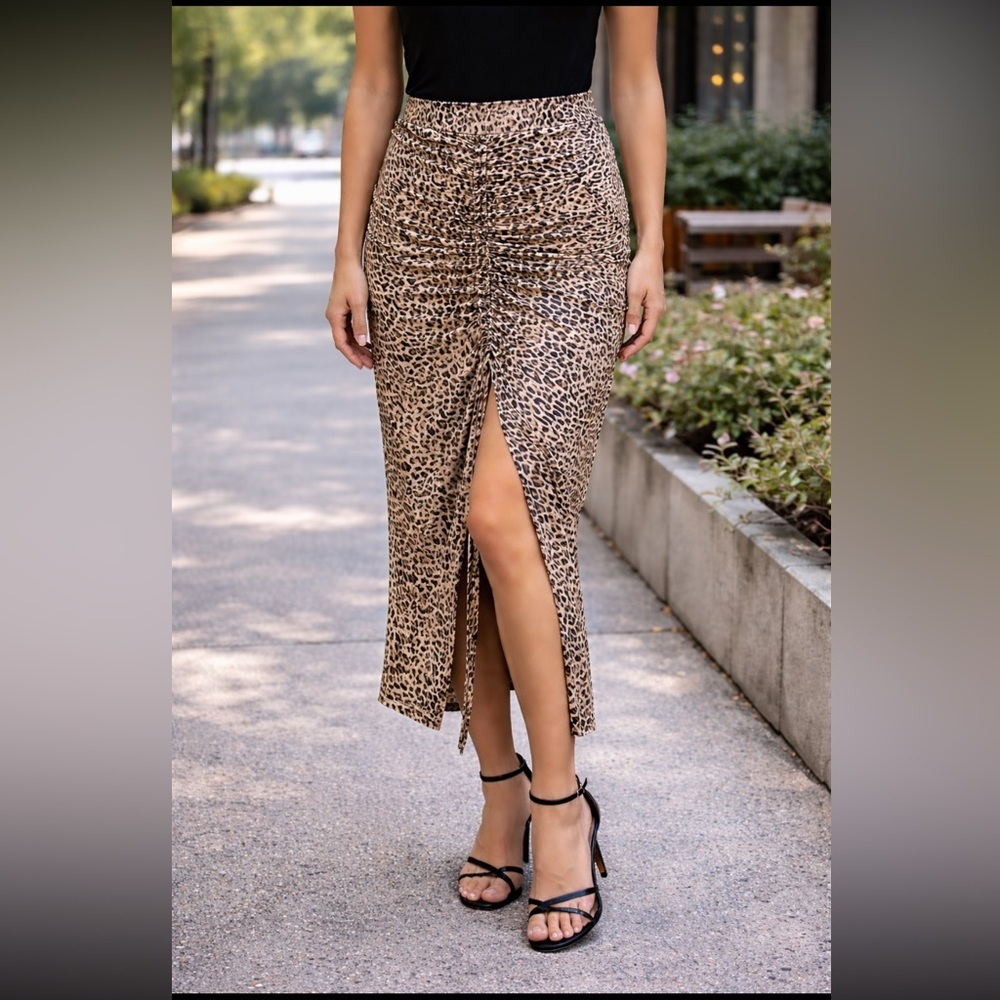 #300 SHEIN ruched skirt